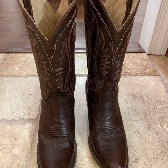 Ariat Brown Pointy Toe Boots - Picture 2 of 7